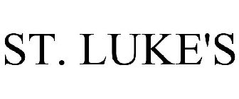 ST. LUKE'S