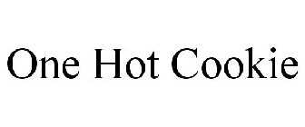ONE HOT COOKIE