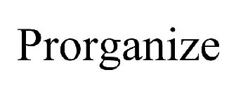 PRORGANIZE