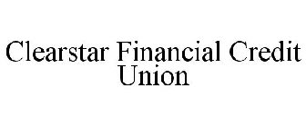 CLEARSTAR FINANCIAL CREDIT UNION