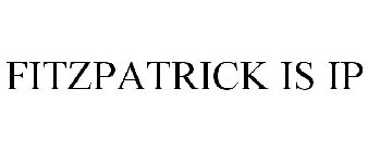 FITZPATRICK IS IP