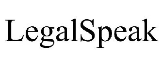 LEGALSPEAK