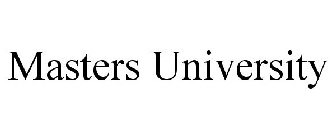 MASTERS UNIVERSITY