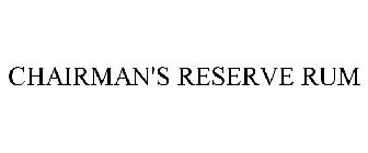 CHAIRMAN'S RESERVE RUM