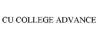 CU COLLEGE ADVANCE