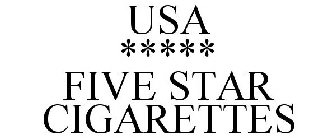 USA ***** FIVE STAR CIGARETTES