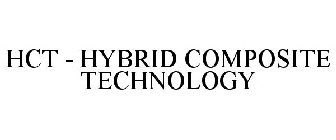 HCT - HYBRID COMPOSITE TECHNOLOGY