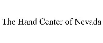 THE HAND CENTER OF NEVADA