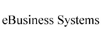 EBUSINESS SYSTEMS