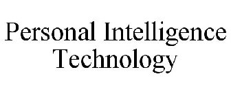 PERSONAL INTELLIGENCE TECHNOLOGY