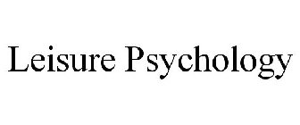 LEISURE PSYCHOLOGY