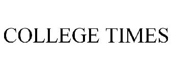 COLLEGE TIMES