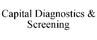 CAPITAL DIAGNOSTICS & SCREENING