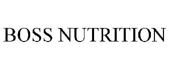 BOSS NUTRITION