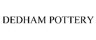 DEDHAM POTTERY