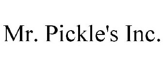 MR. PICKLE'S INC.