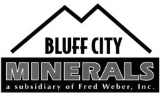 BLUFF CITY MINERALS A SUBSIDIARY OF WEBER, INC.