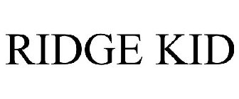 RIDGE KID
