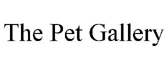 THE PET GALLERY