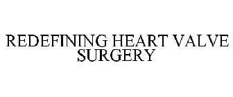 REDEFINING HEART VALVE SURGERY