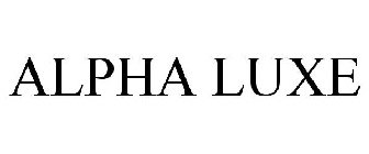 ALPHA LUXE