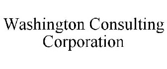 WASHINGTON CONSULTING CORPORATION