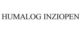 HUMALOG INZIOPEN