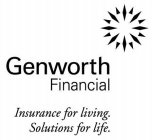 GENWORTH FINANCIAL INSURANCE FOR LIVING. SOLUTIONS FOR LIFE.