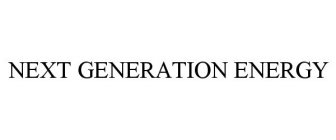 NEXT GENERATION ENERGY