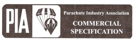 PIA PARACHUTE INDUSTRY ASSOCIATION COMMERCIAL SPECIFICATION