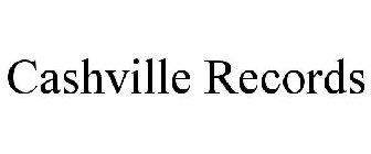 CASHVILLE RECORDS