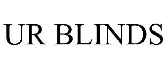 UR BLINDS