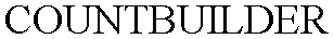 COUNTBUILDER