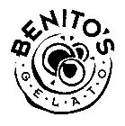 BENITO'S · G·E·L·A·T·O ·