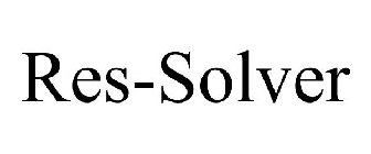 RES-SOLVER