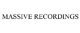 MASSIVE RECORDINGS