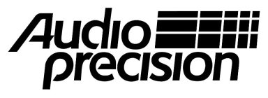 AUDIO PRECISION