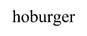 HOBURGER