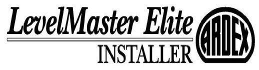 LEVELMASTER ELITE INSTALLER ARDEX