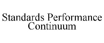 STANDARDS PERFORMANCE CONTINUUM