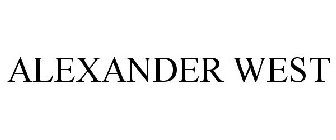 ALEXANDER WEST