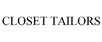 CLOSET TAILORS