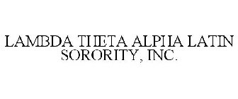 LAMBDA THETA ALPHA LATIN SORORITY, INC.