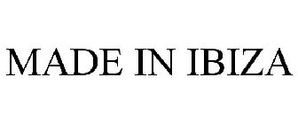 MADE IN IBIZA