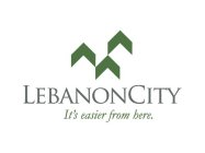 LEBANONCITY IT'S EASIER FROM HERE.