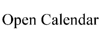 OPEN CALENDAR