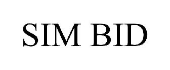 SIM BID