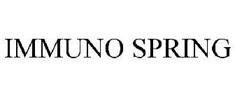 IMMUNO SPRING
