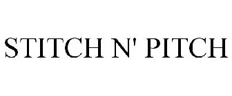 STITCH N' PITCH