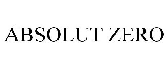 ABSOLUT ZERO